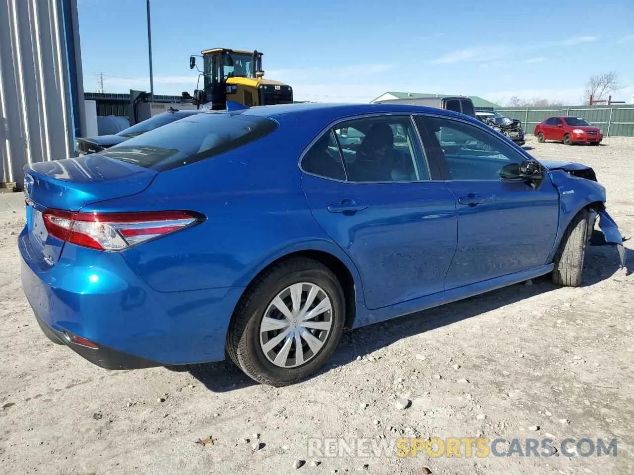3 Фотография поврежденного автомобиля 4T1B31HK6KU008543 TOYOTA CAMRY 2019