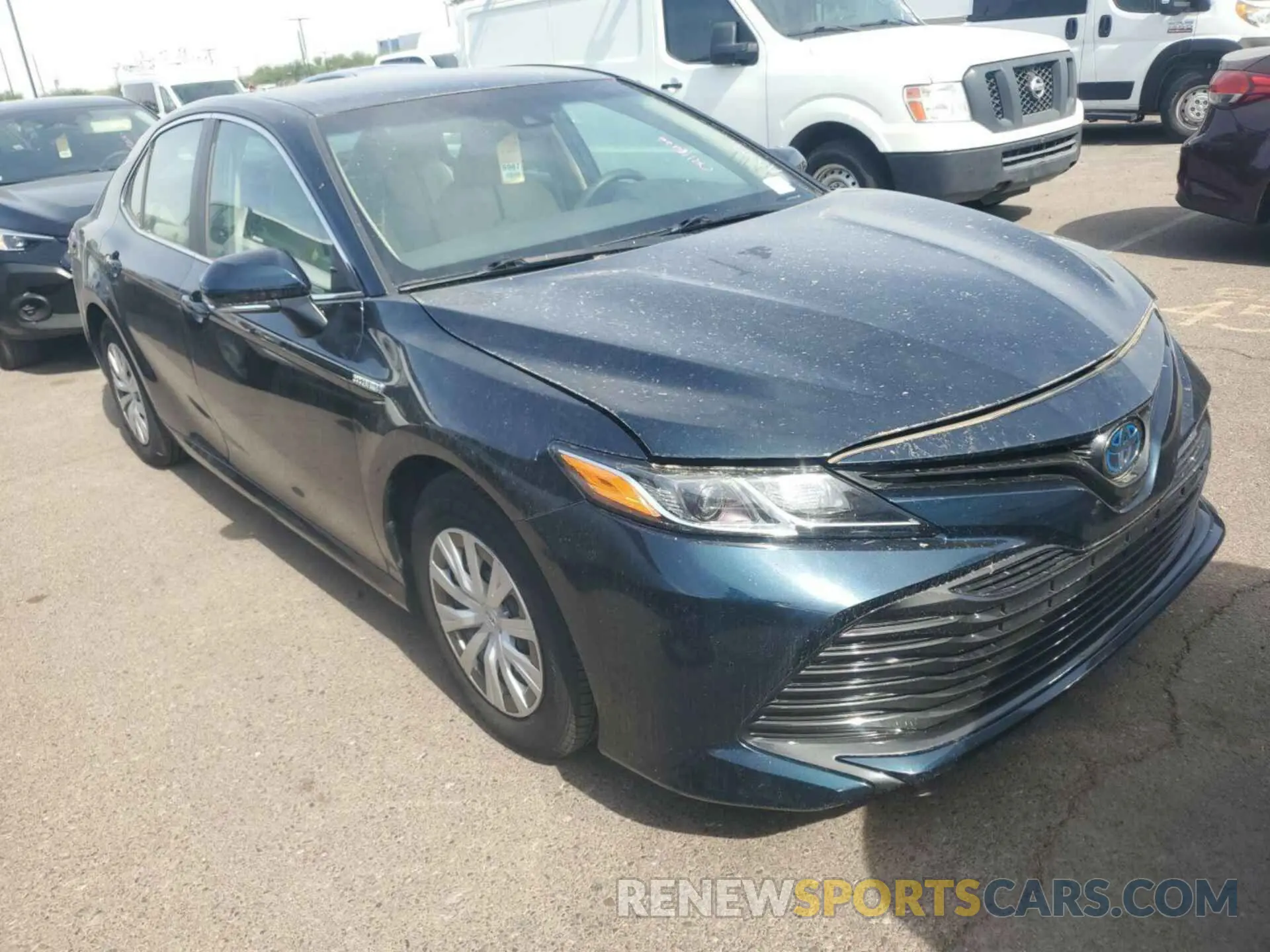 2 Фотография поврежденного автомобиля 4T1B31HK7KU007661 TOYOTA CAMRY 2019