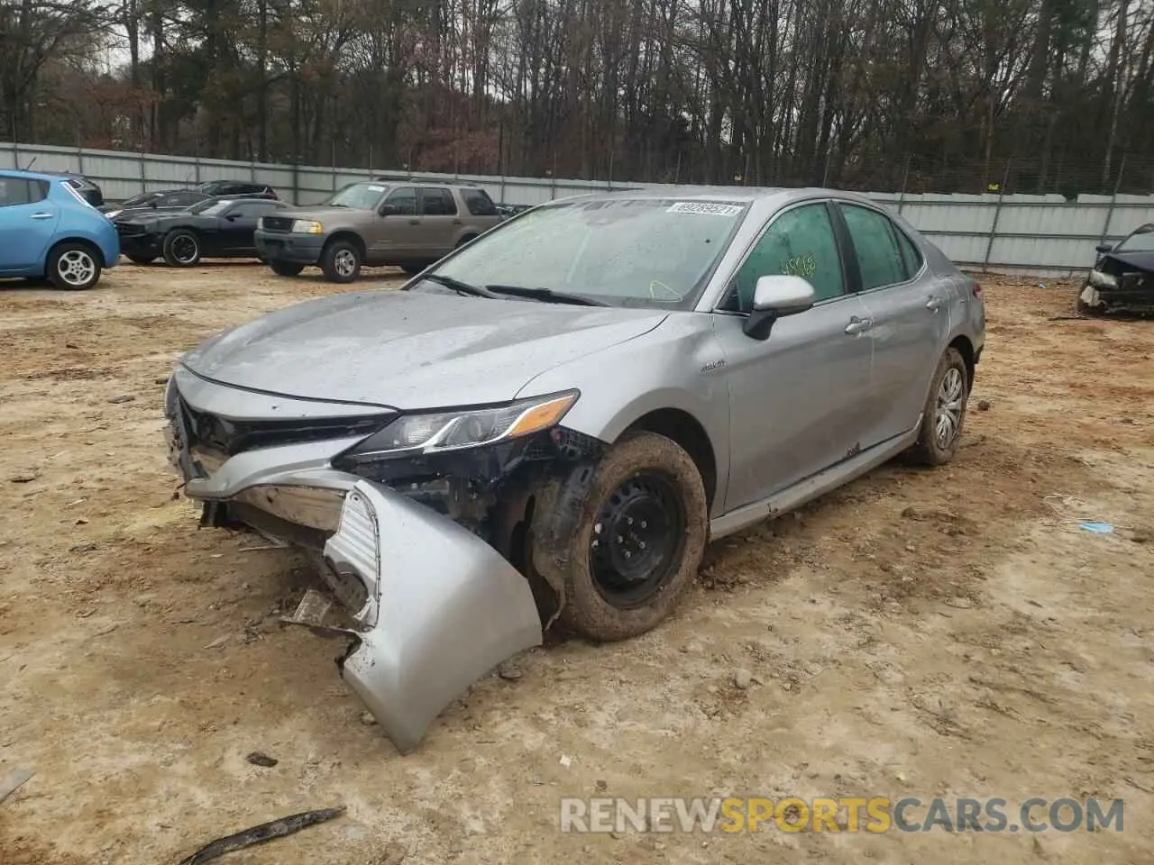 2 Photograph of a damaged car 4T1B31HK8KU509952 TOYOTA CAMRY 2019
