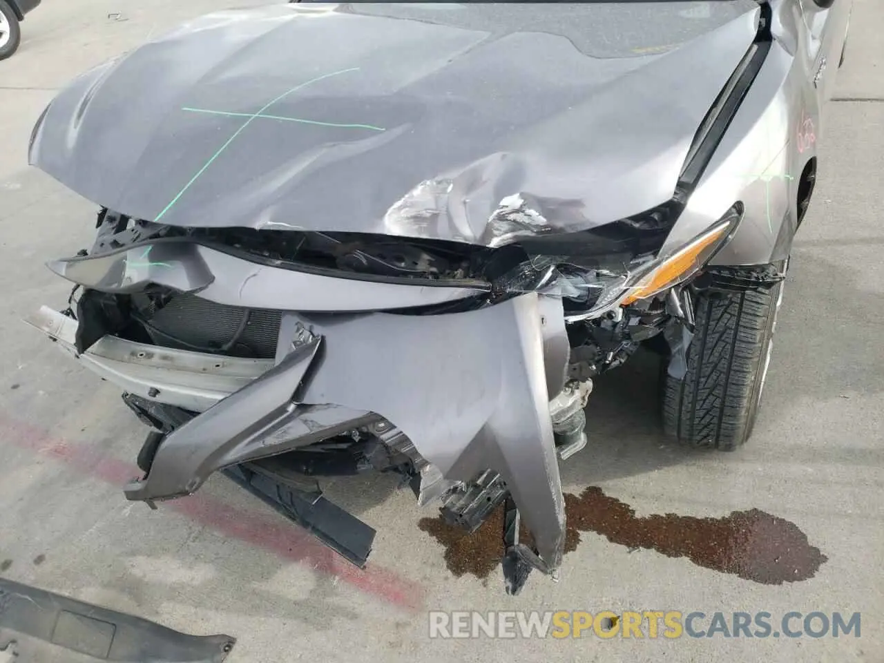 9 Photograph of a damaged car 4T1B31HK9KU509832 TOYOTA CAMRY 2019