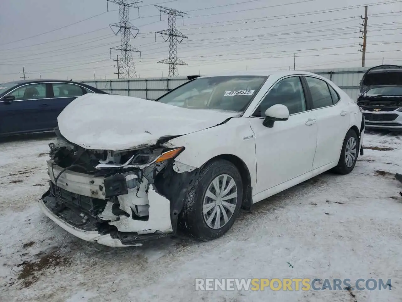 1 Фотография поврежденного автомобиля 4T1B31HK9KU510561 TOYOTA CAMRY 2019