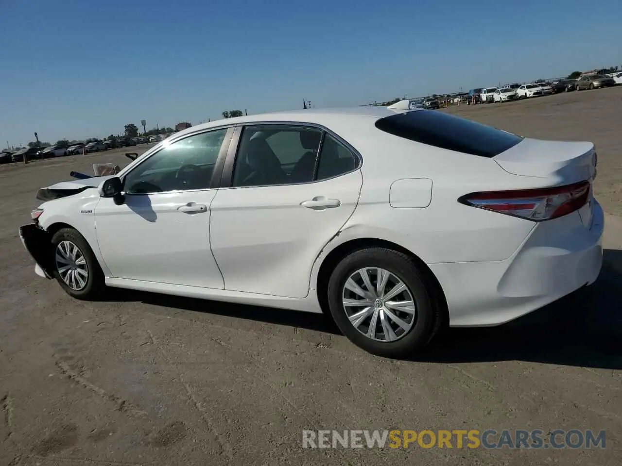 2 Photograph of a damaged car 4T1B31HKXKU008075 TOYOTA CAMRY 2019