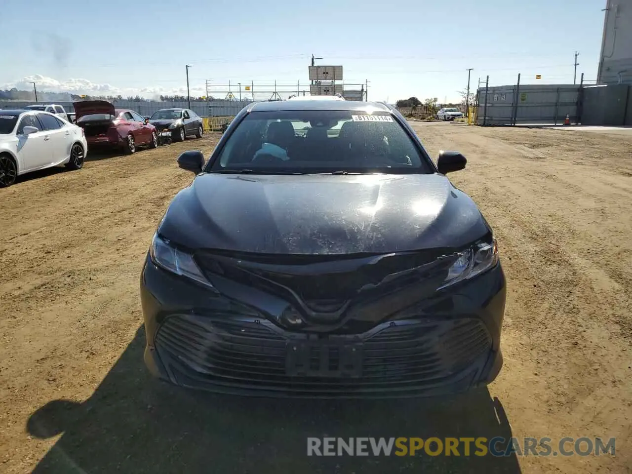 5 Photograph of a damaged car 4T1B31HKXKU008657 TOYOTA CAMRY 2019