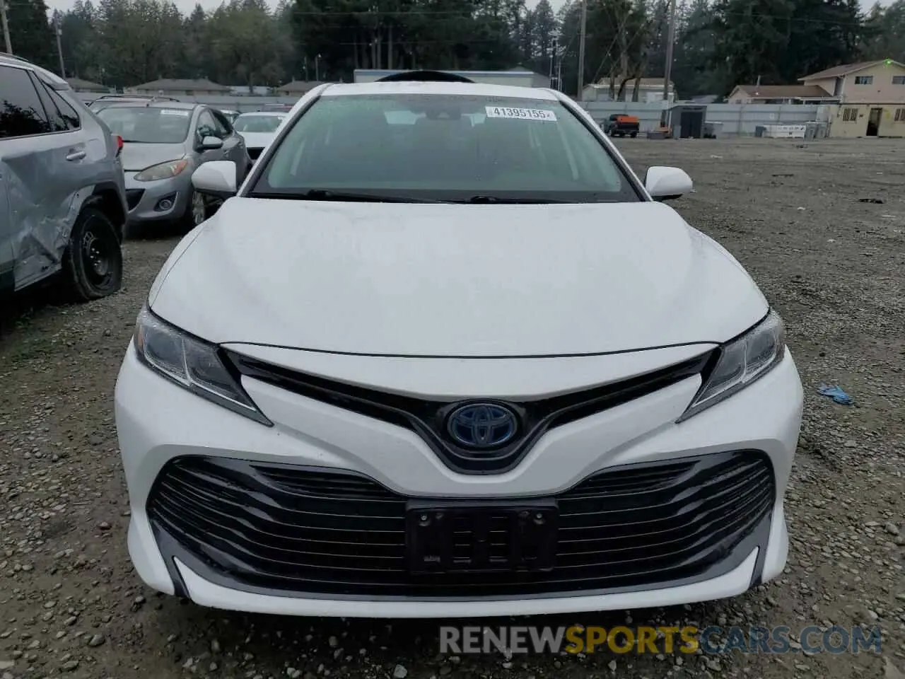 5 Photograph of a damaged car 4T1B31HKXKU517390 TOYOTA CAMRY 2019