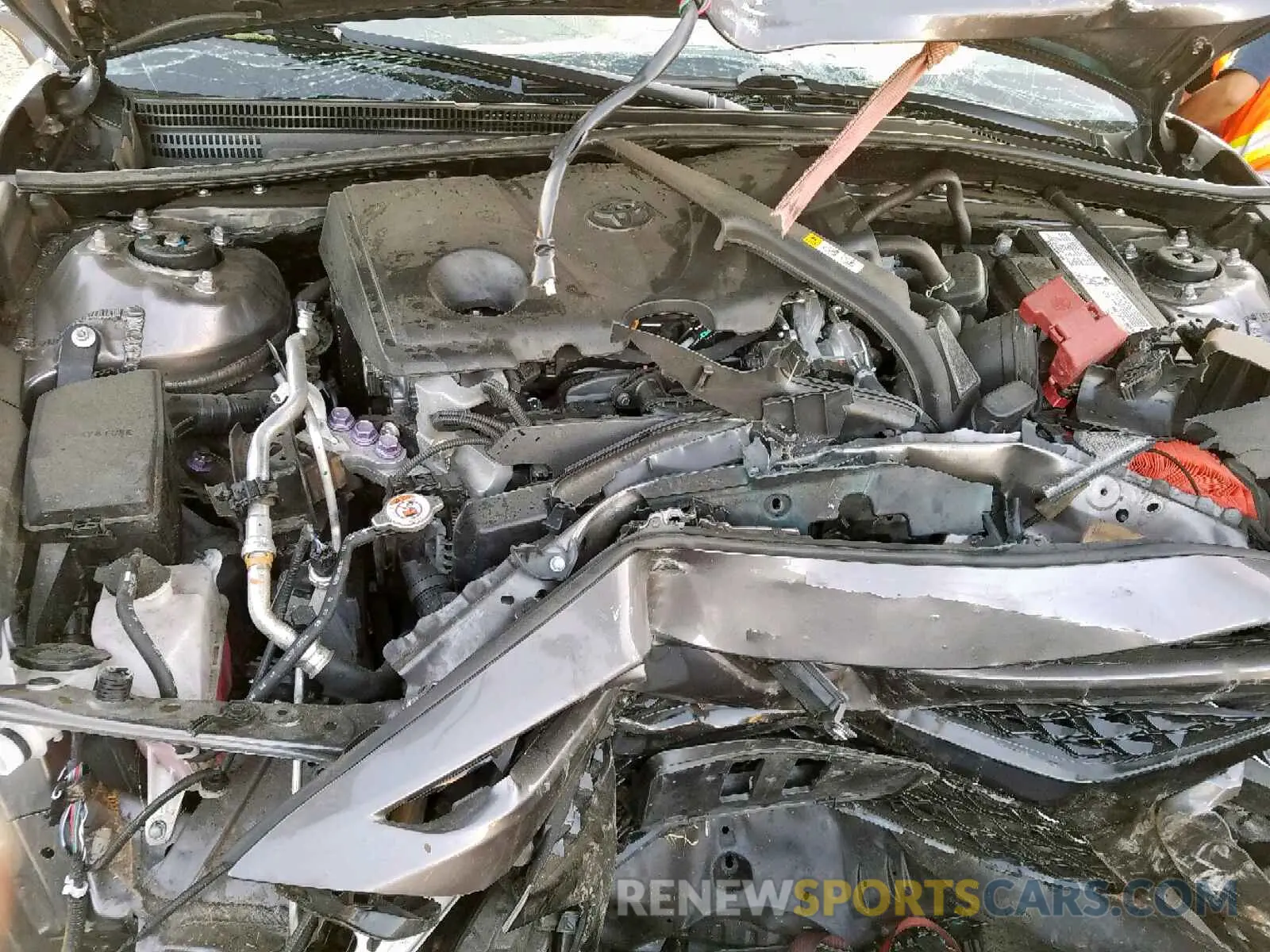 7 Photograph of a damaged car 4T1B61HK0KU166514 TOYOTA CAMRY 2019
