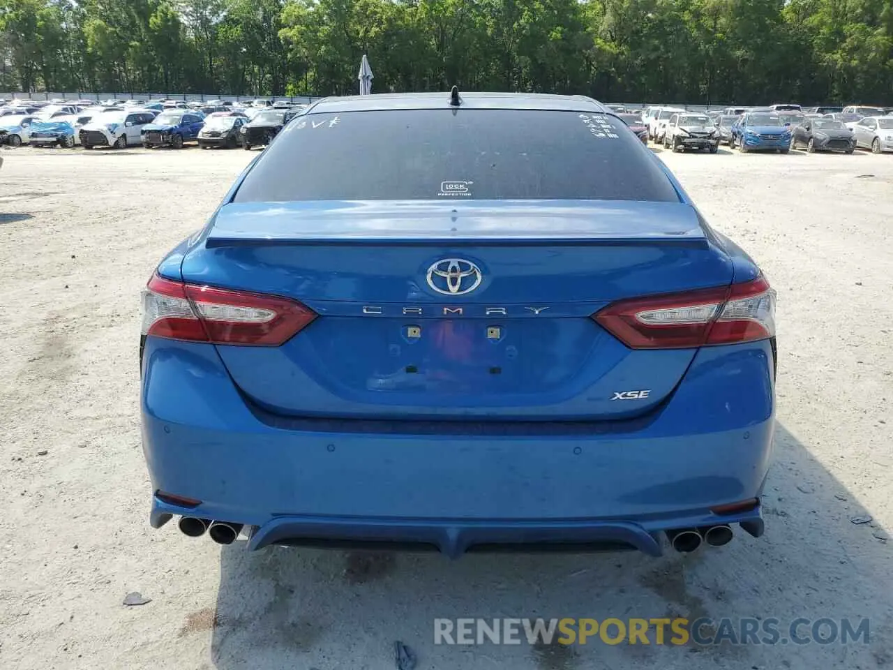 6 Photograph of a damaged car 4T1B61HK0KU185953 TOYOTA CAMRY 2019