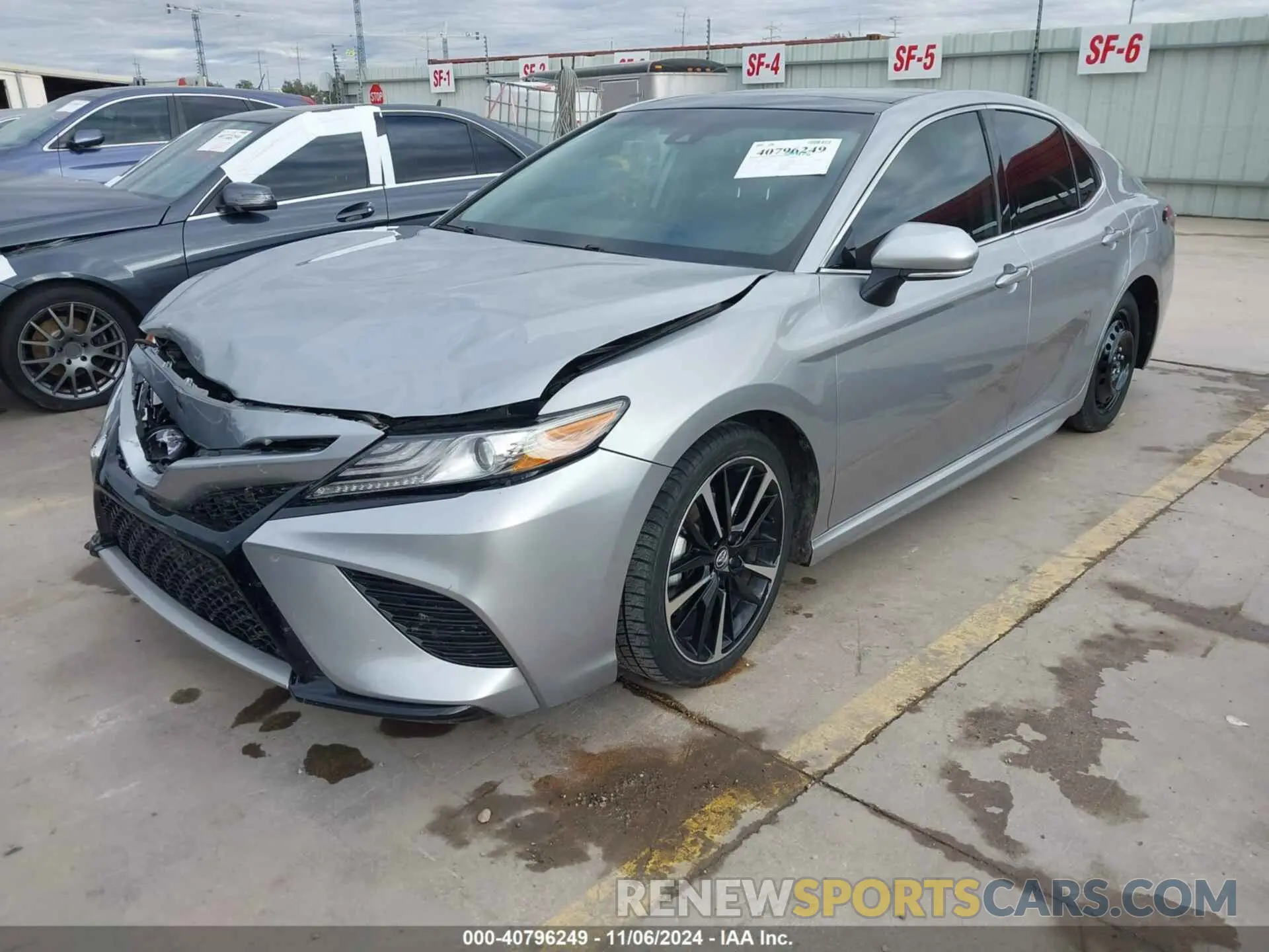 2 Фотография поврежденного автомобиля 4T1B61HK0KU190764 TOYOTA CAMRY 2019