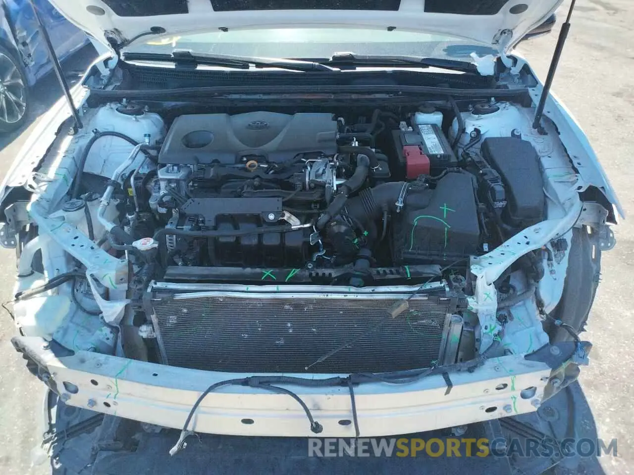 7 Фотография поврежденного автомобиля 4T1B61HK0KU245794 TOYOTA CAMRY 2019