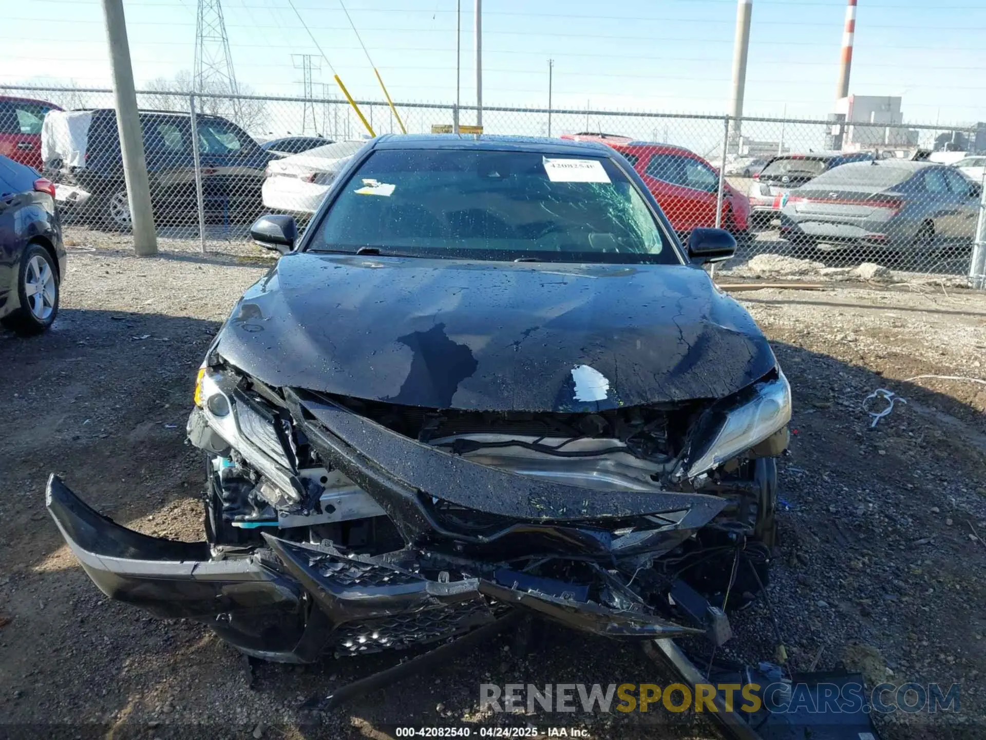 12 Photograph of a damaged car 4T1B61HK0KU710493 TOYOTA CAMRY 2019