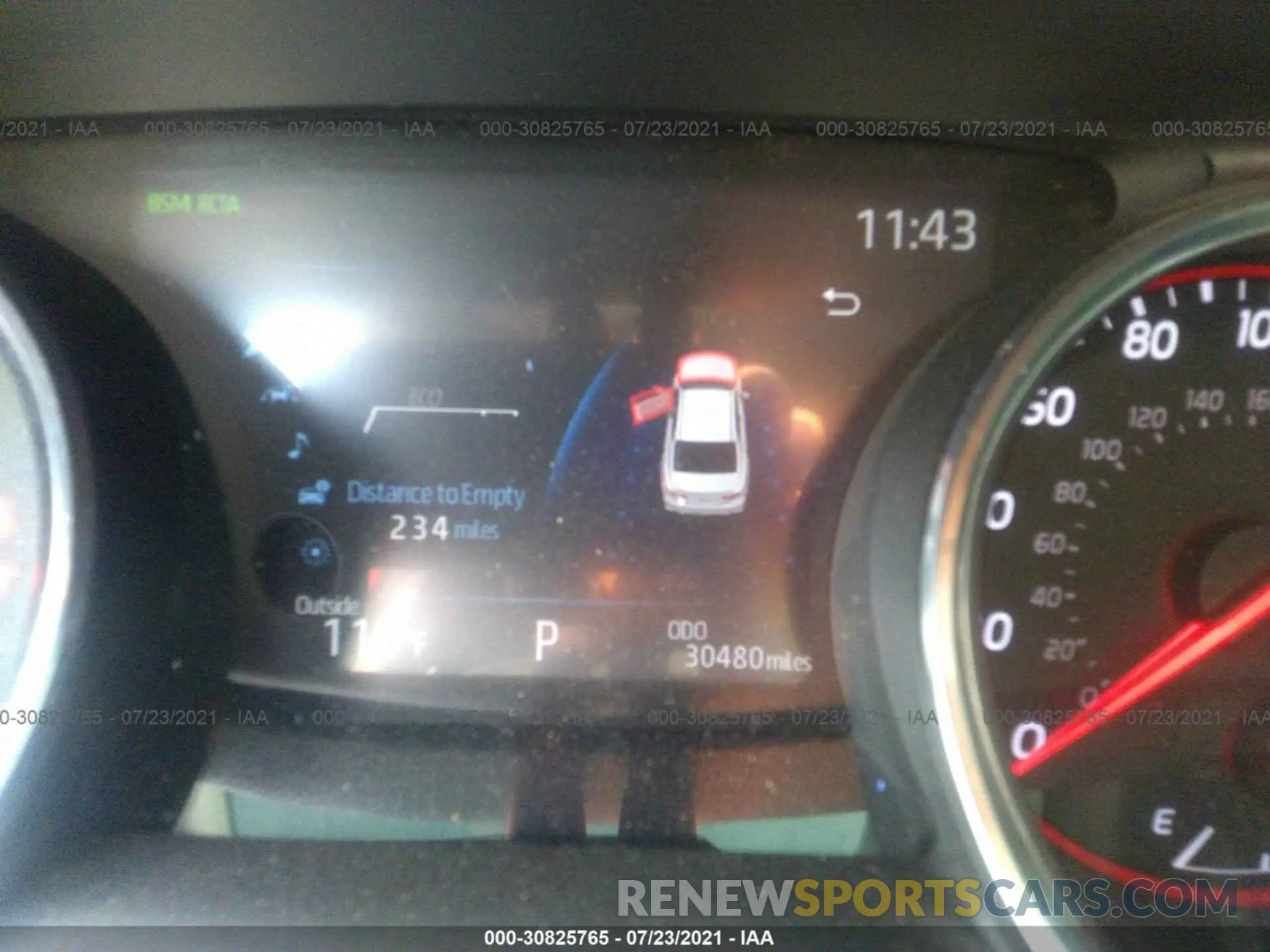 7 Photograph of a damaged car 4T1B61HK1KU214862 TOYOTA CAMRY 2019