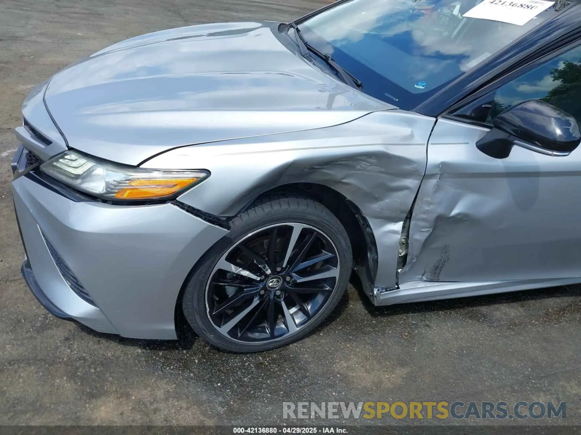 6 Фотография поврежденного автомобиля 4T1B61HK1KU292185 TOYOTA CAMRY 2019