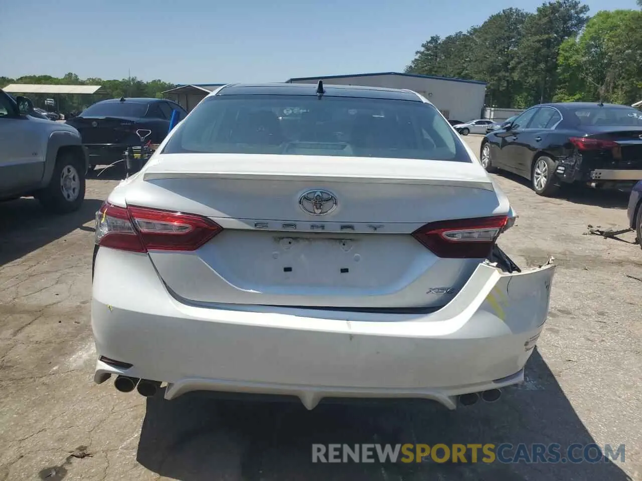 6 Photograph of a damaged car 4T1B61HK1KU756088 TOYOTA CAMRY 2019