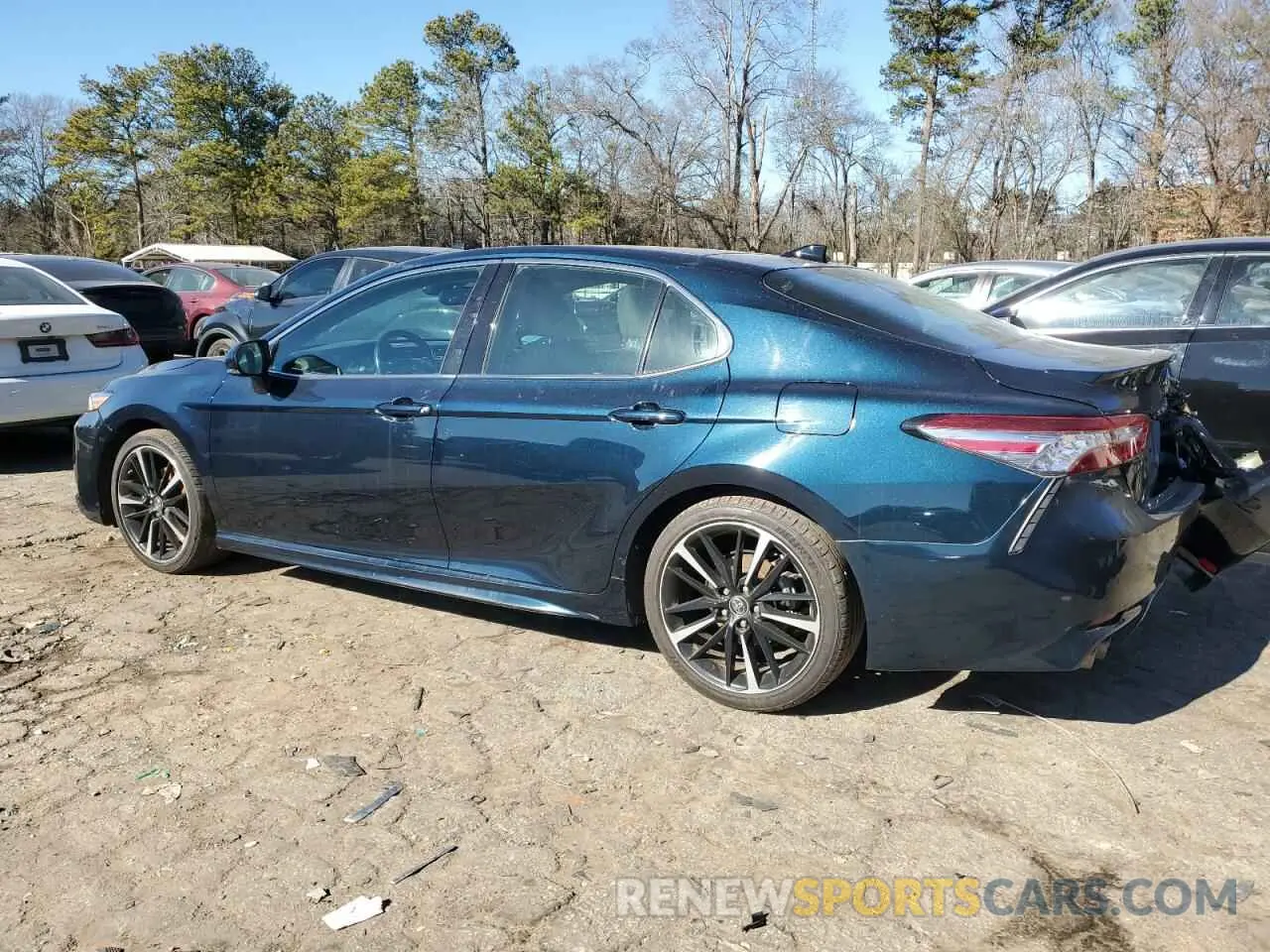 2 Photograph of a damaged car 4T1B61HK1KU787213 TOYOTA CAMRY 2019