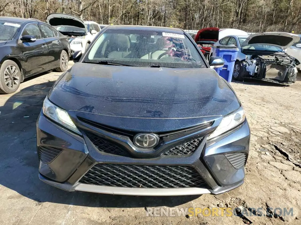 5 Photograph of a damaged car 4T1B61HK1KU787213 TOYOTA CAMRY 2019