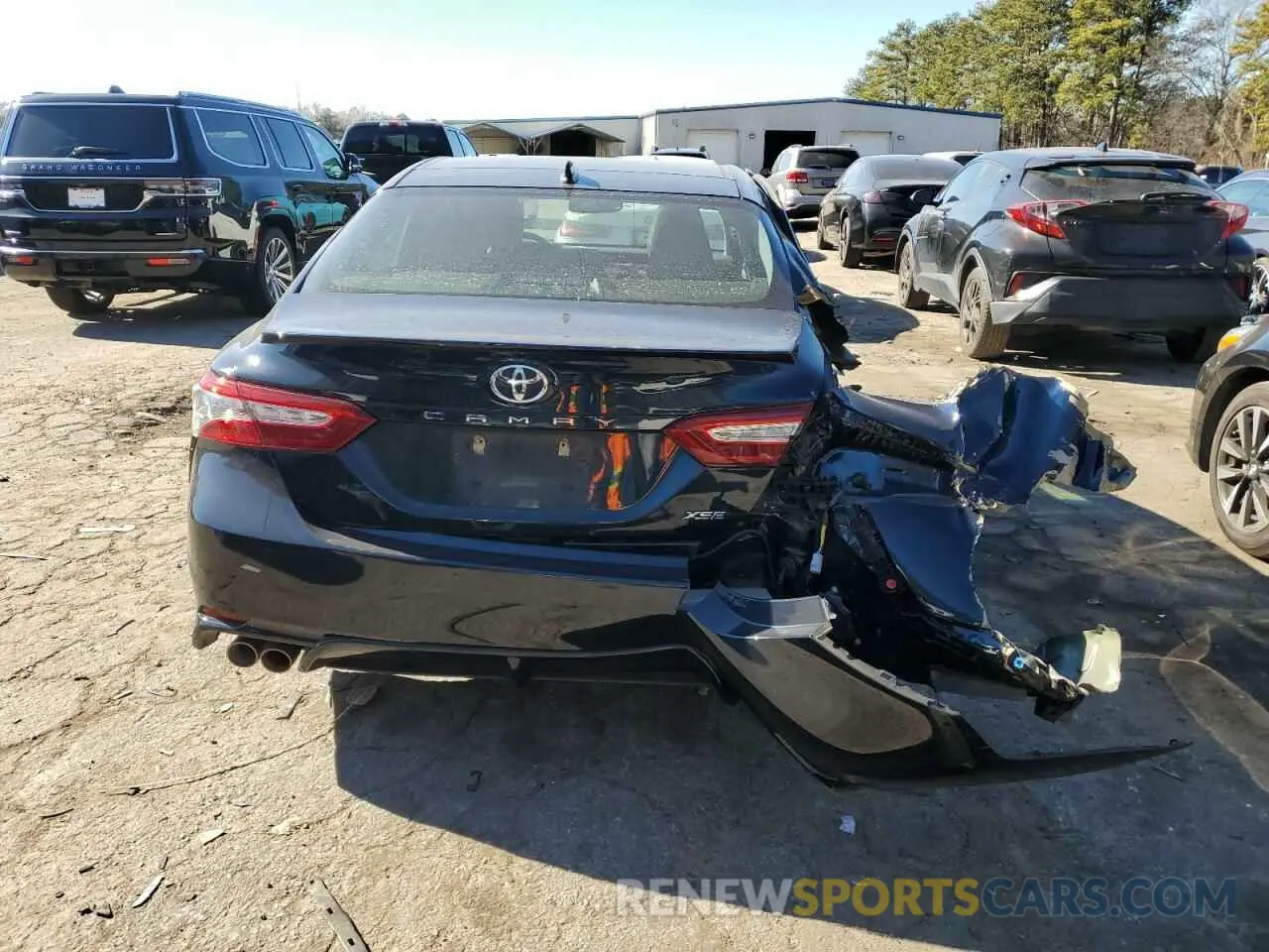 6 Photograph of a damaged car 4T1B61HK1KU787213 TOYOTA CAMRY 2019