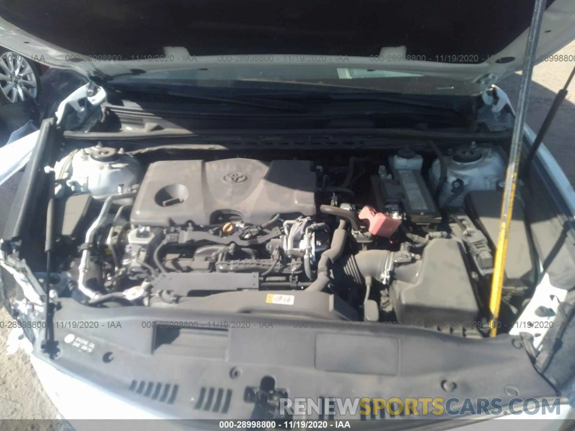 10 Photograph of a damaged car 4T1B61HK2KU167681 TOYOTA CAMRY 2019