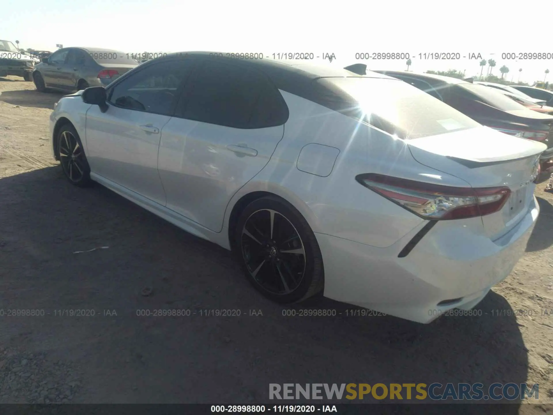 3 Photograph of a damaged car 4T1B61HK2KU167681 TOYOTA CAMRY 2019