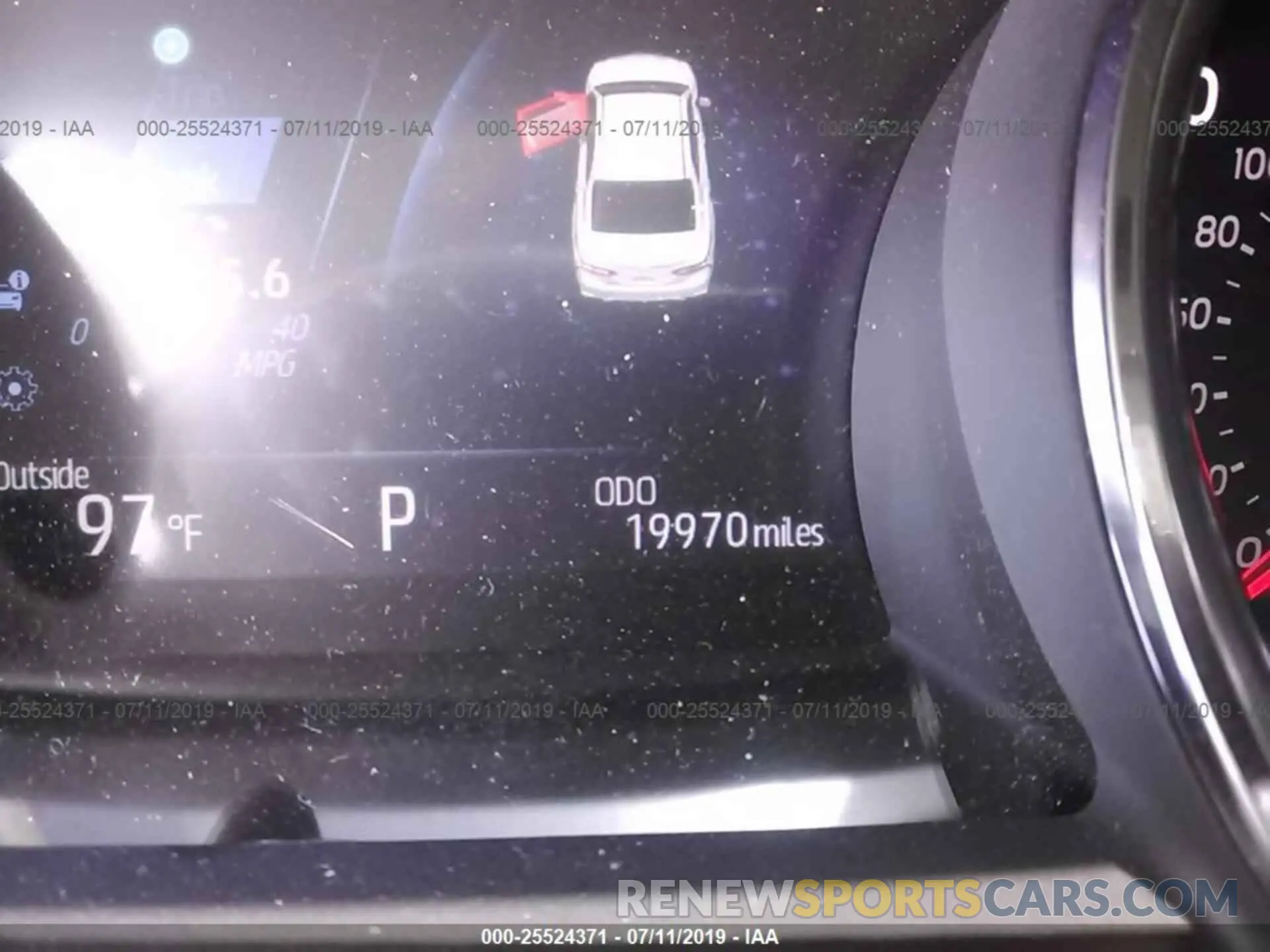 7 Photograph of a damaged car 4T1B61HK2KU182973 TOYOTA CAMRY 2019