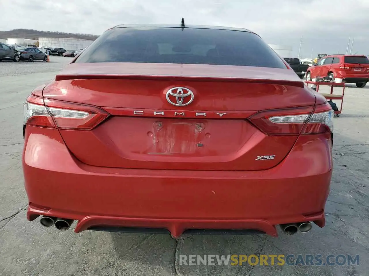 6 Photograph of a damaged car 4T1B61HK2KU183542 TOYOTA CAMRY 2019
