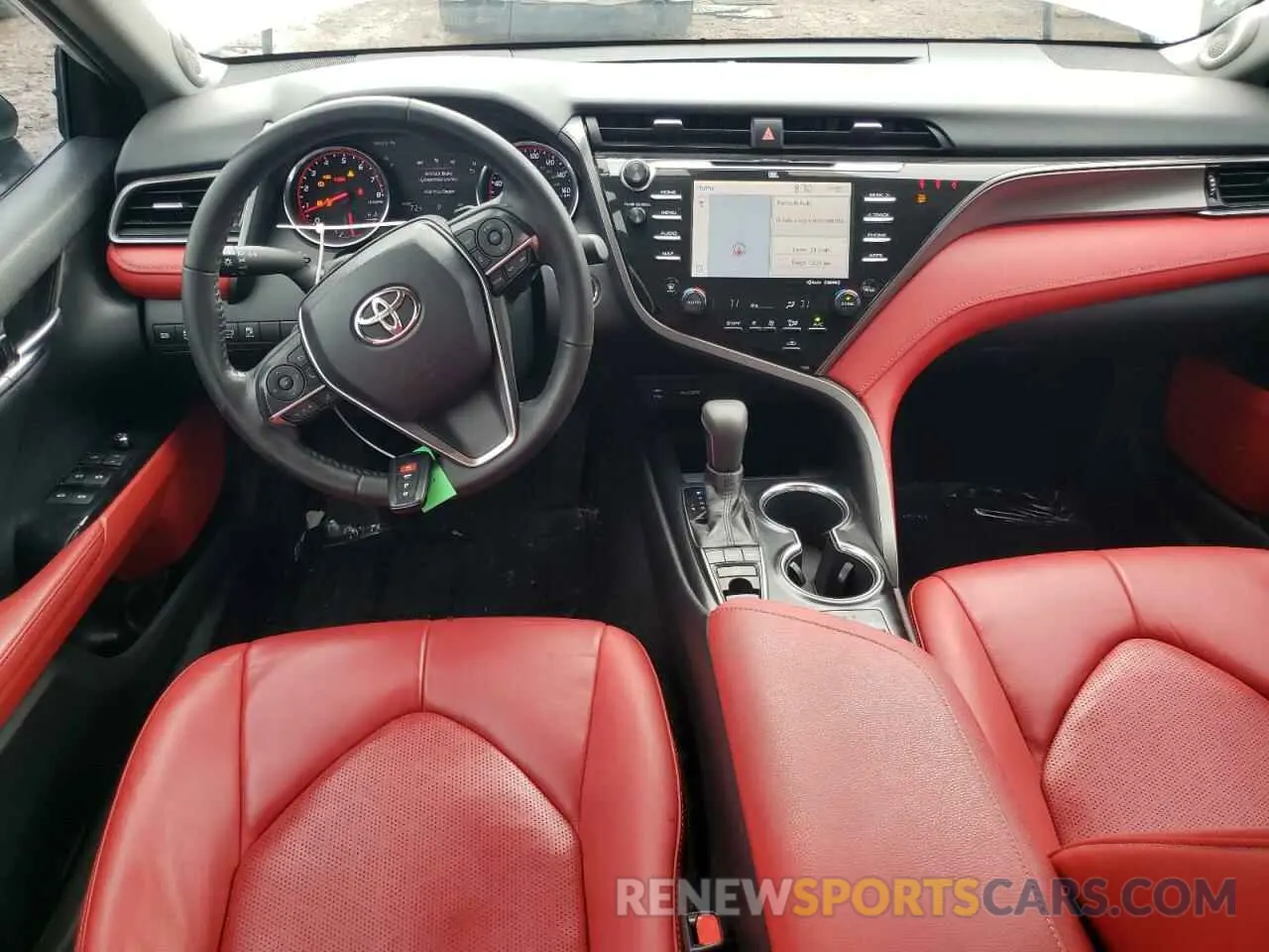 8 Photograph of a damaged car 4T1B61HK2KU209959 TOYOTA CAMRY 2019