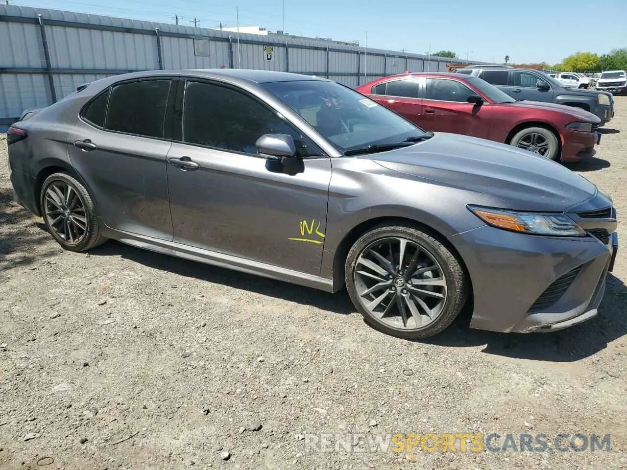 4 Photograph of a damaged car 4T1B61HK2KU735105 TOYOTA CAMRY 2019