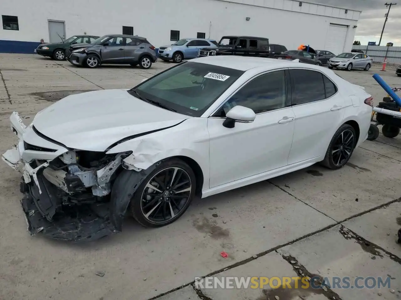 1 Photograph of a damaged car 4T1B61HK2KU780237 TOYOTA CAMRY 2019