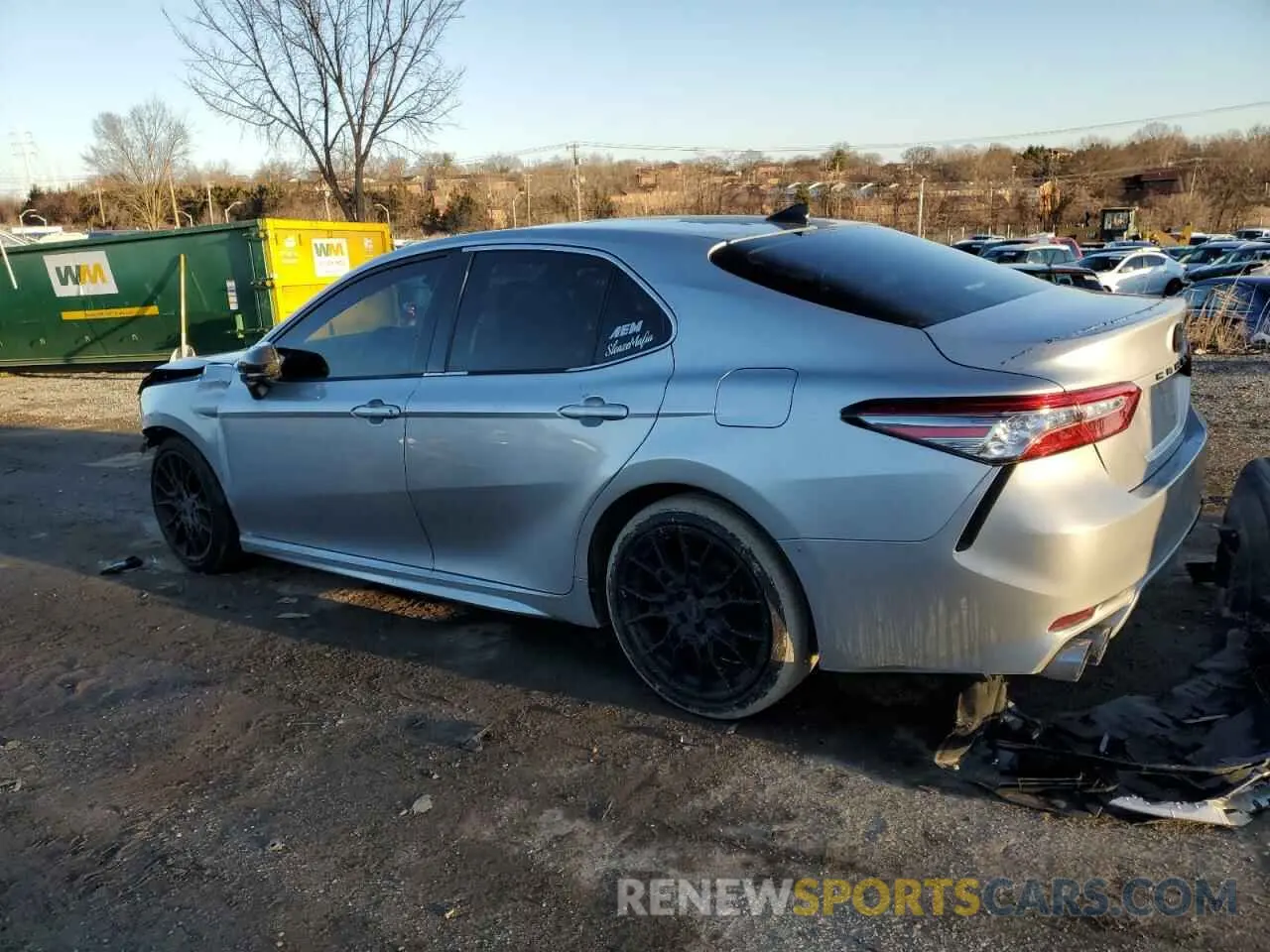 2 Photograph of a damaged car 4T1B61HK3KU227757 TOYOTA CAMRY 2019