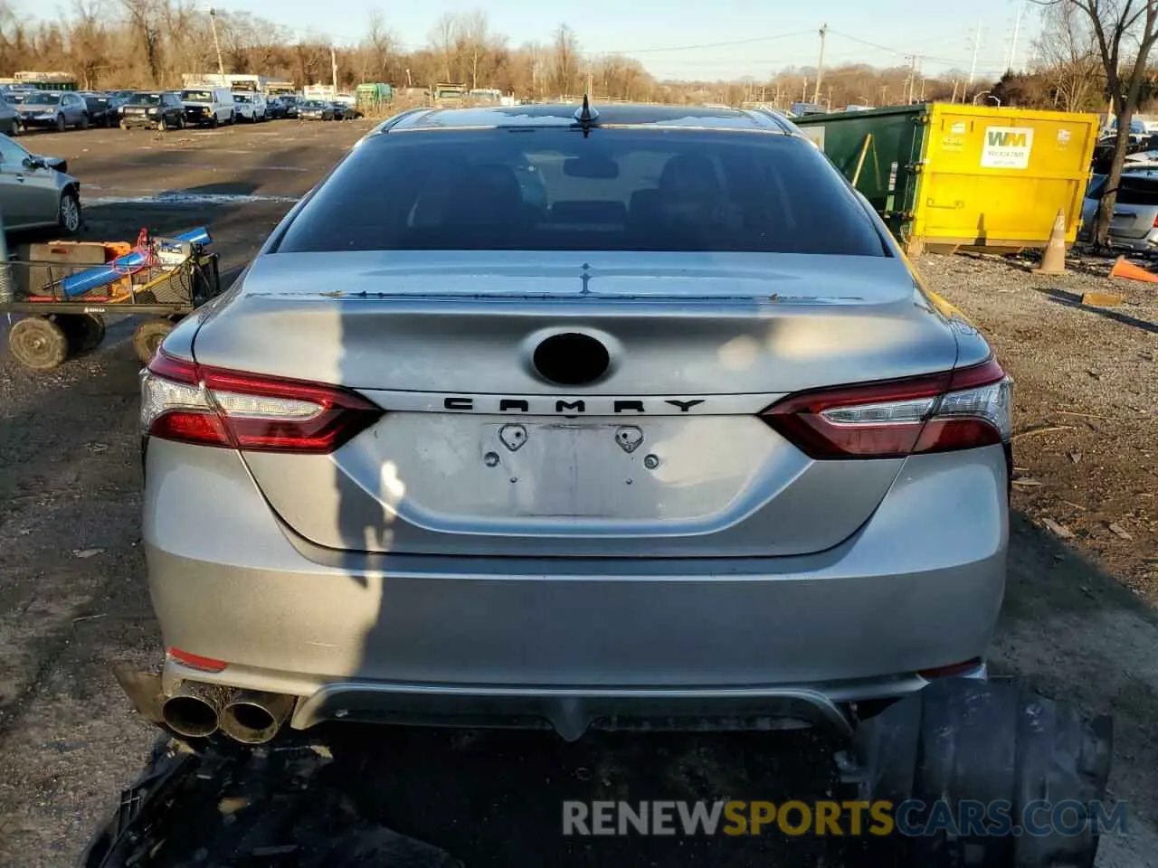 6 Photograph of a damaged car 4T1B61HK3KU227757 TOYOTA CAMRY 2019