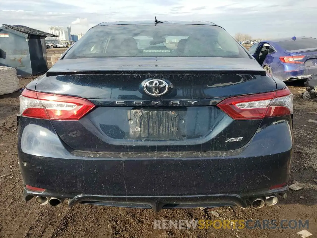 6 Photograph of a damaged car 4T1B61HK3KU250231 TOYOTA CAMRY 2019