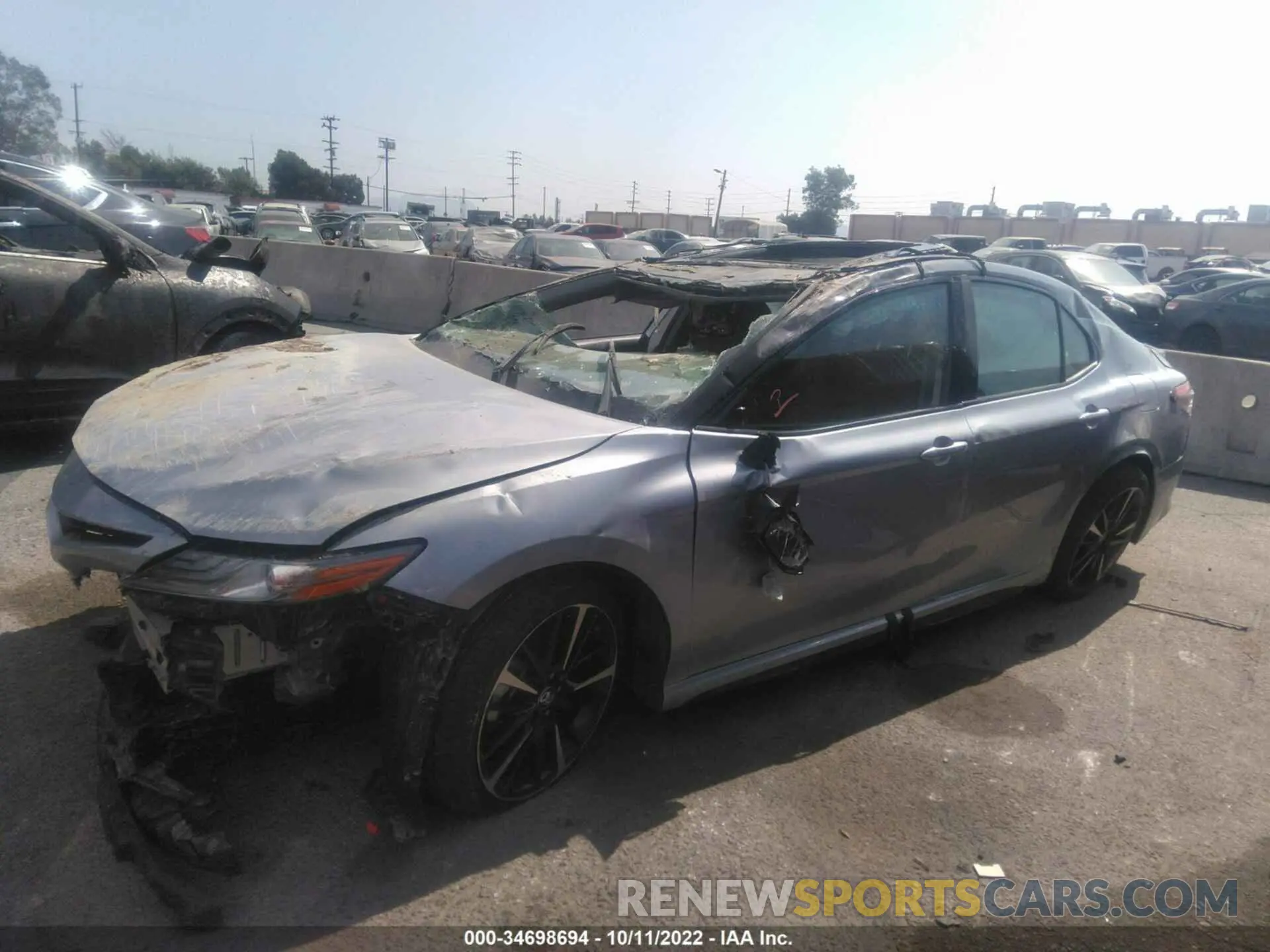 2 Фотография поврежденного автомобиля 4T1B61HK3KU276831 TOYOTA CAMRY 2019