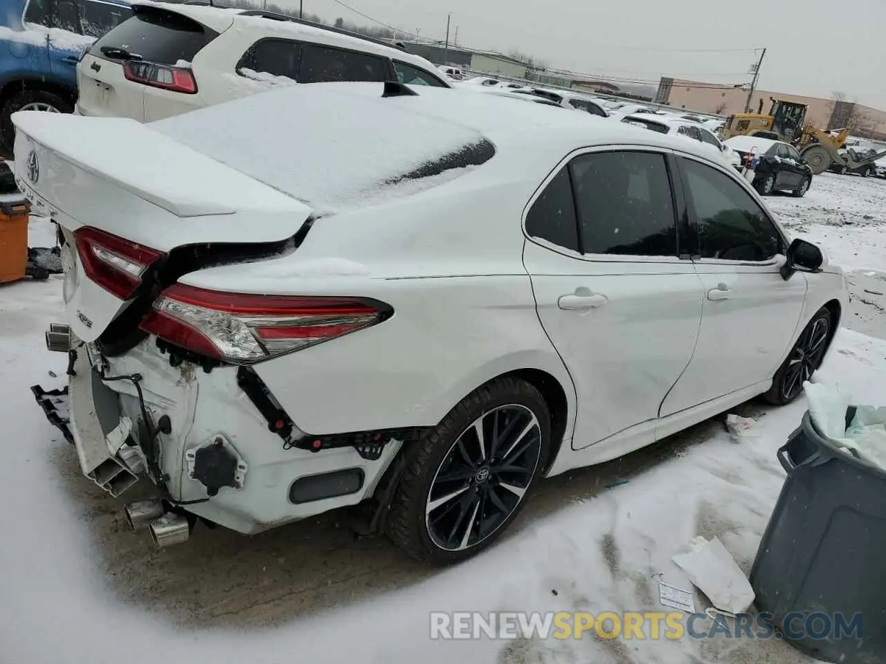 3 Photograph of a damaged car 4T1B61HK3KU717261 TOYOTA CAMRY 2019