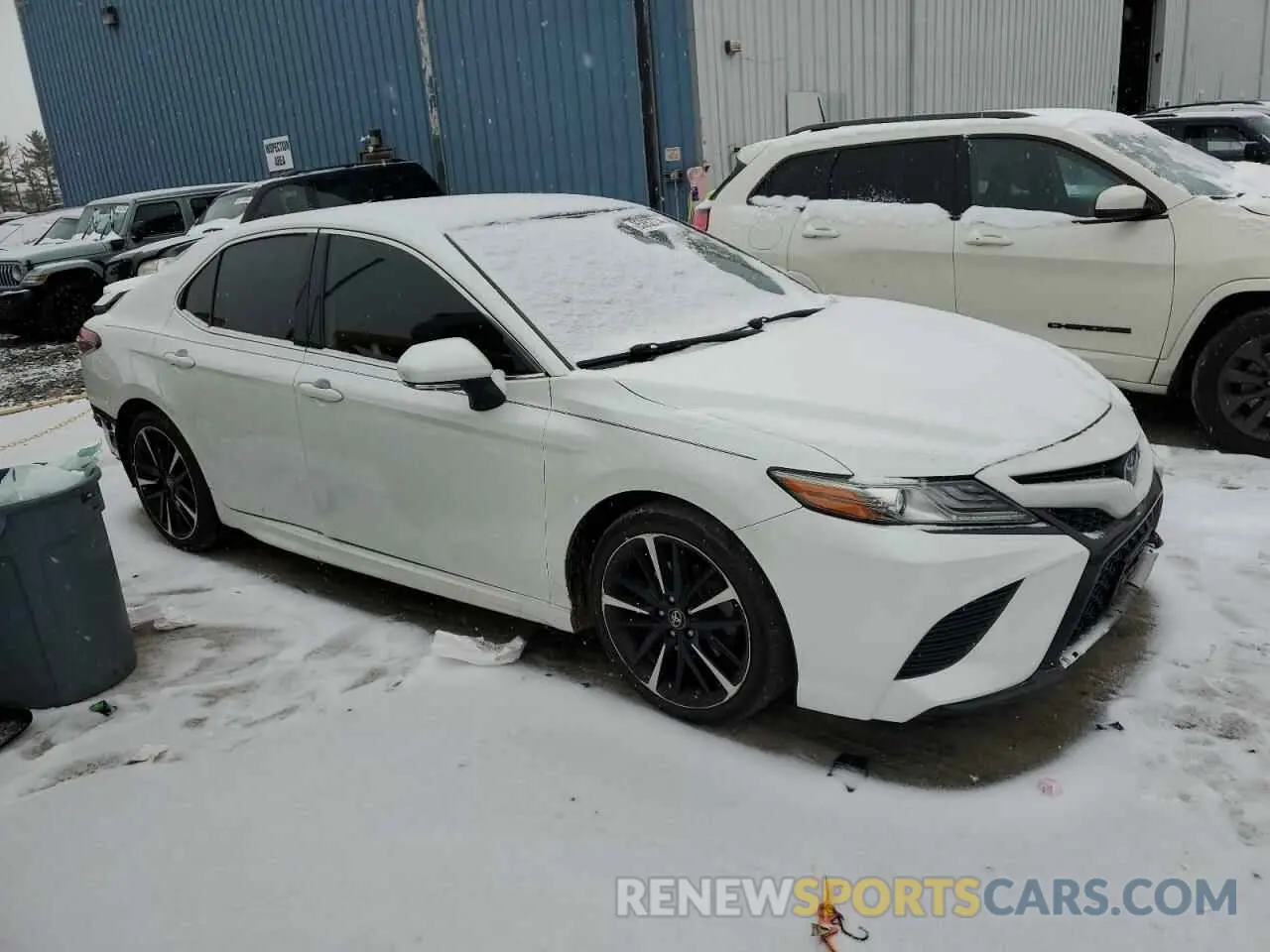 4 Photograph of a damaged car 4T1B61HK3KU717261 TOYOTA CAMRY 2019