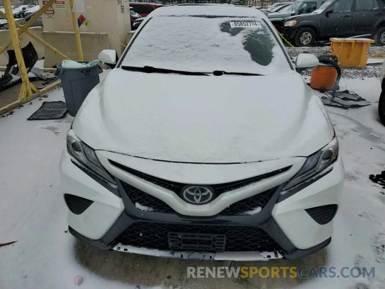 5 Photograph of a damaged car 4T1B61HK3KU717261 TOYOTA CAMRY 2019