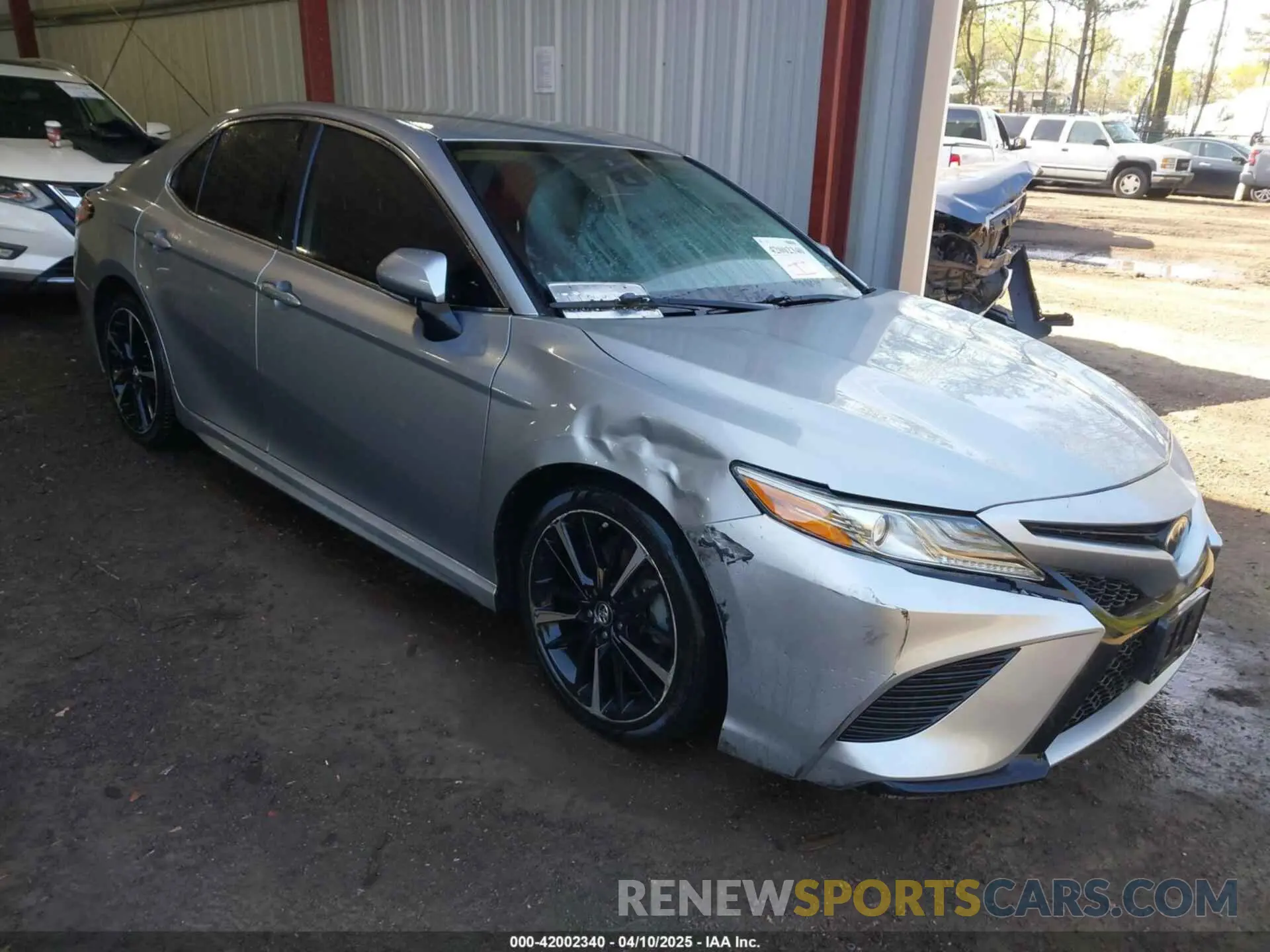 1 Photograph of a damaged car 4T1B61HK3KU794857 TOYOTA CAMRY 2019