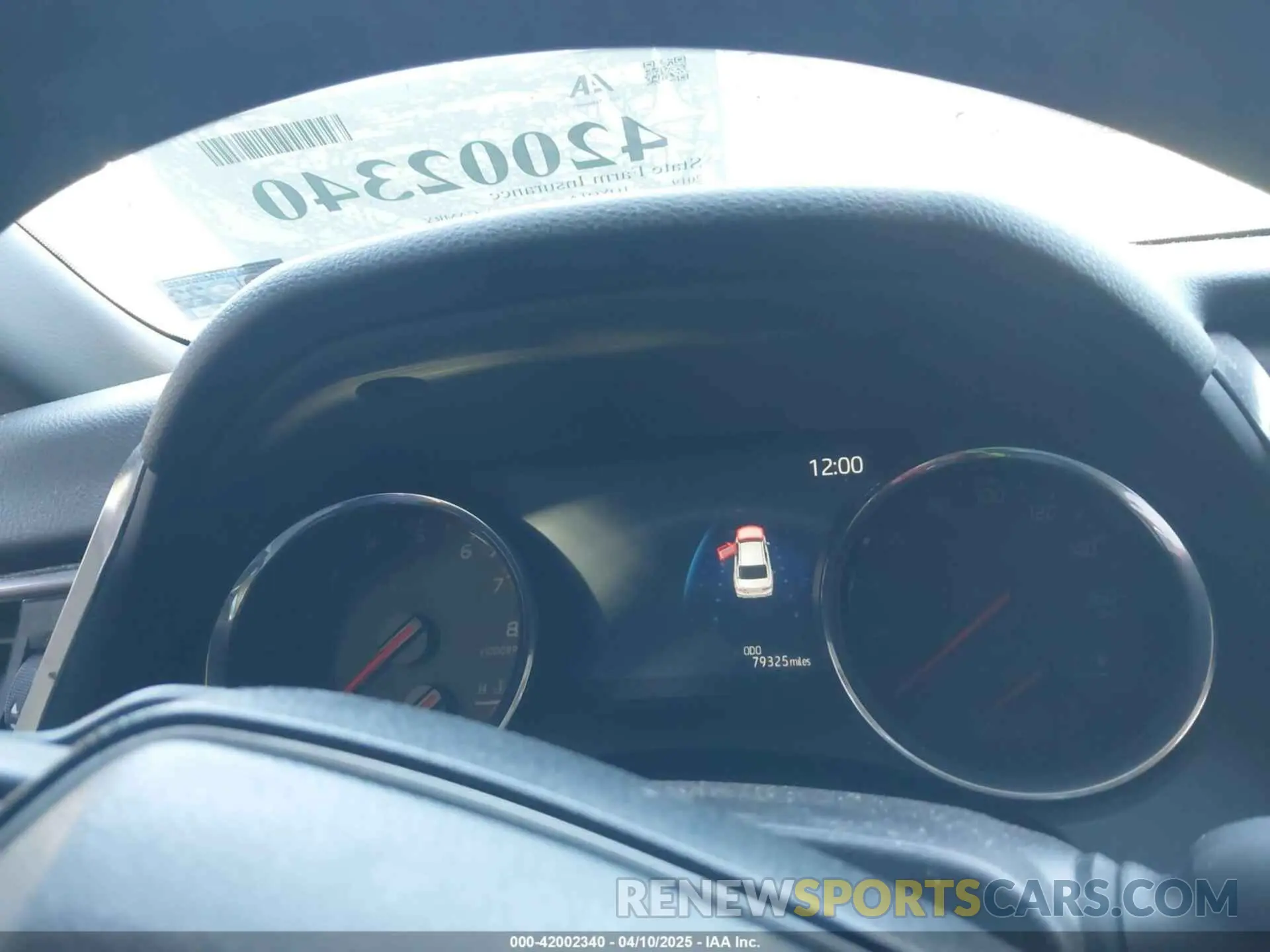 15 Photograph of a damaged car 4T1B61HK3KU794857 TOYOTA CAMRY 2019