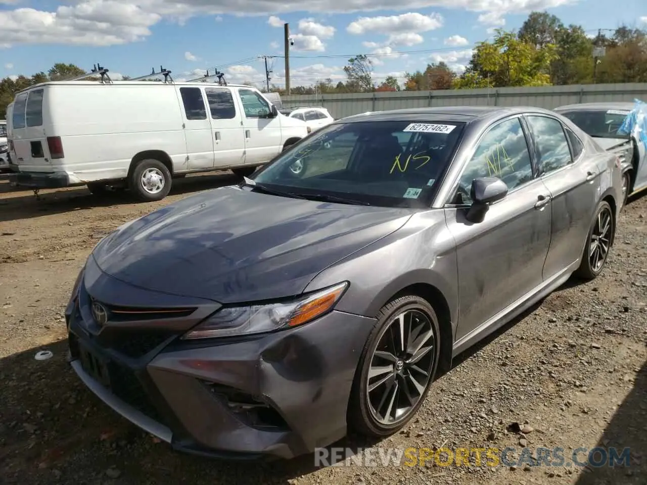 2 Фотография поврежденного автомобиля 4T1B61HK4KU799842 TOYOTA CAMRY 2019