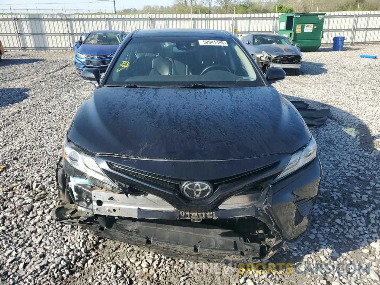 5 Photograph of a damaged car 4T1B61HK5KU167349 TOYOTA CAMRY 2019