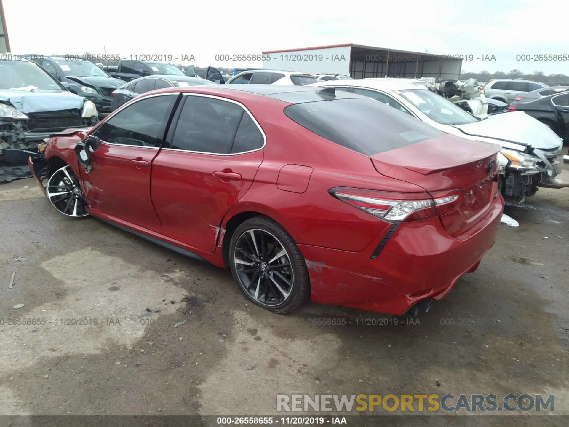 3 Photograph of a damaged car 4T1B61HK5KU300191 TOYOTA CAMRY 2019