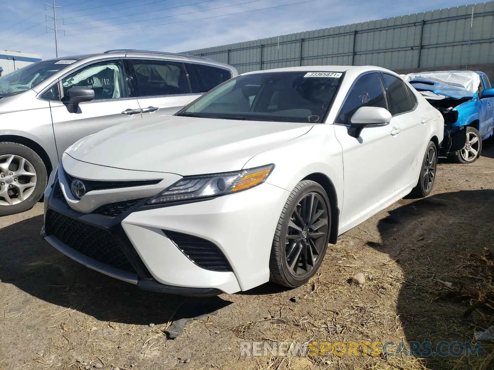 2 Photograph of a damaged car 4T1B61HK5KU811318 TOYOTA CAMRY 2019