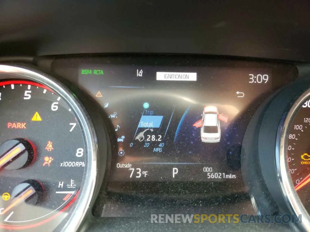 8 Photograph of a damaged car 4T1B61HK6KU235707 TOYOTA CAMRY 2019