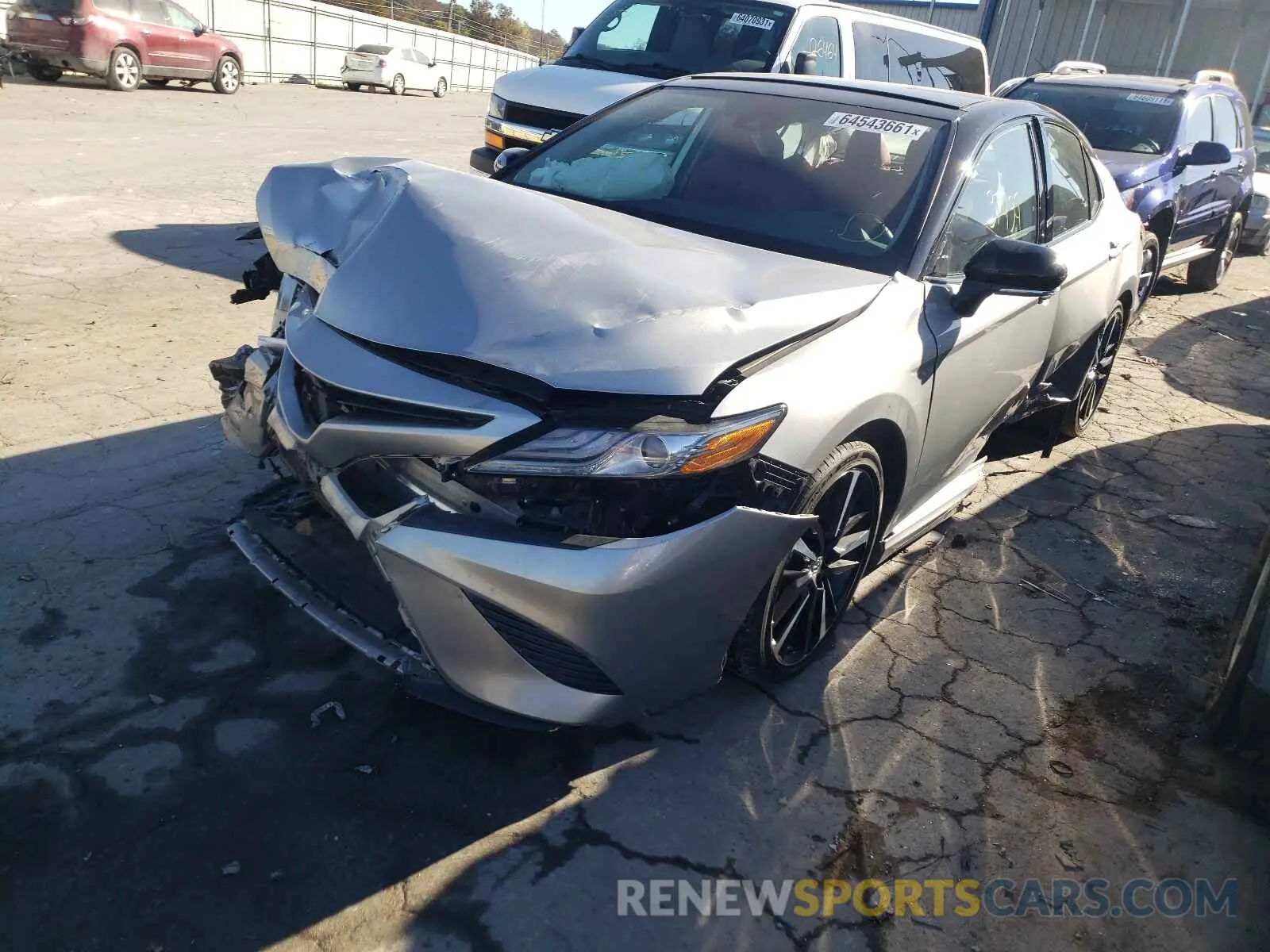 2 Фотография поврежденного автомобиля 4T1B61HK6KU259893 TOYOTA CAMRY 2019