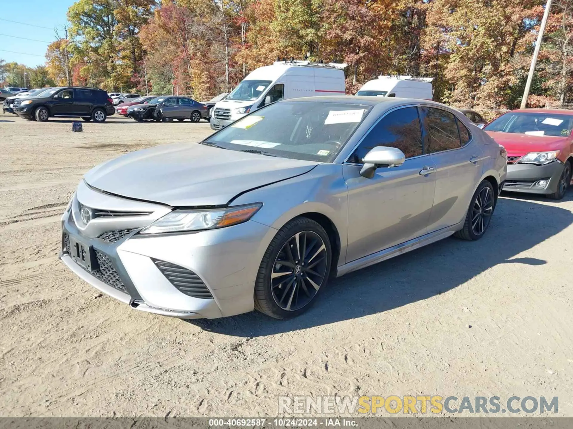2 Photograph of a damaged car 4T1B61HK7KU176053 TOYOTA CAMRY 2019
