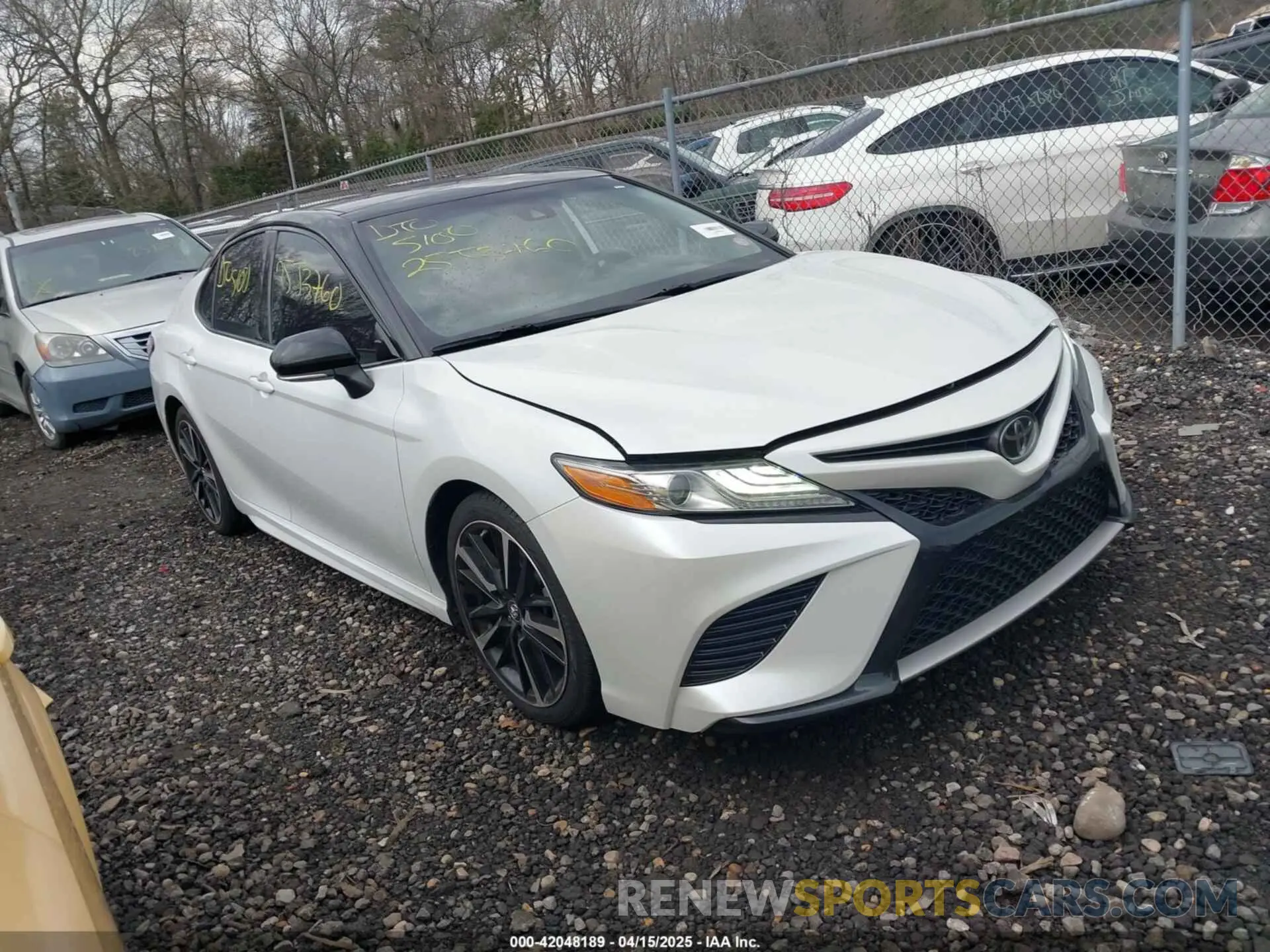 1 Photograph of a damaged car 4T1B61HK7KU277769 TOYOTA CAMRY 2019