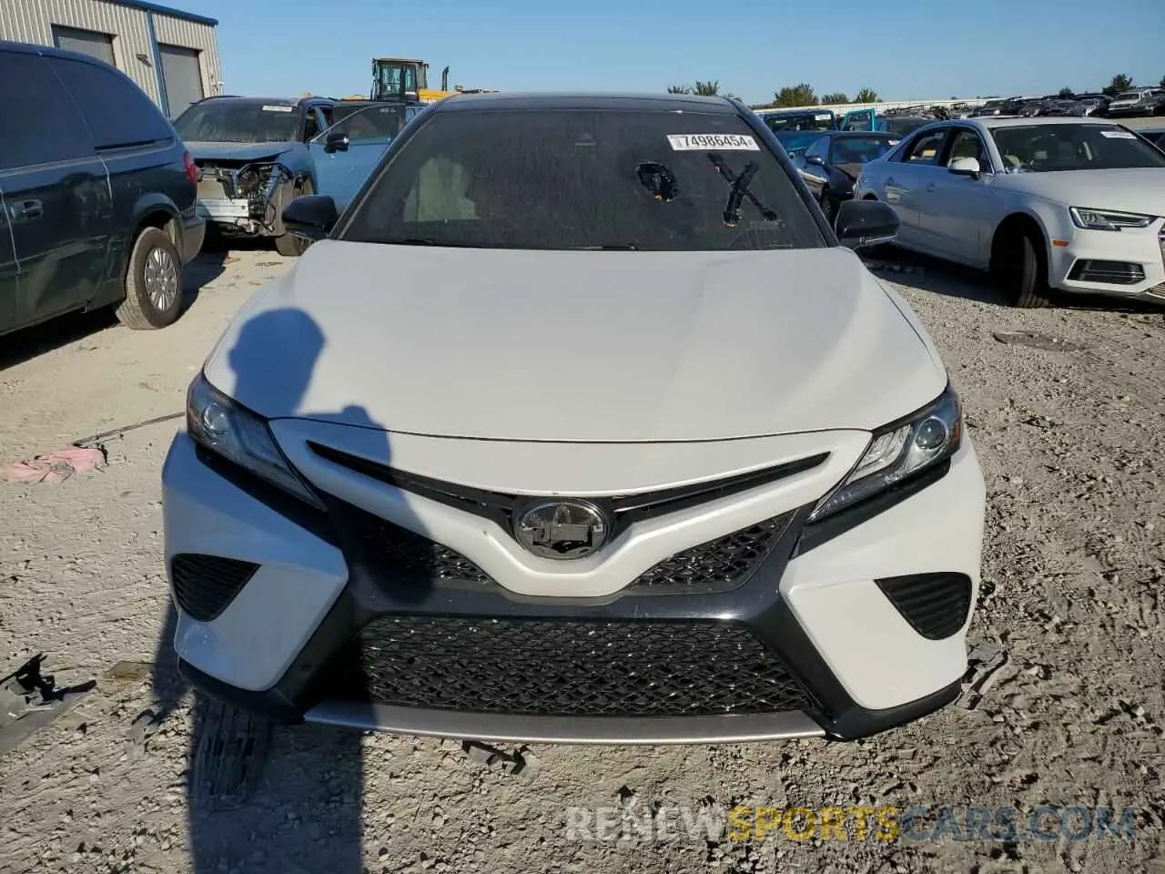 5 Фотография поврежденного автомобиля 4T1B61HK7KU278565 TOYOTA CAMRY 2019