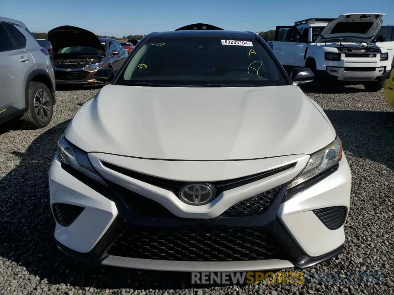 5 Photograph of a damaged car 4T1B61HK7KU284138 TOYOTA CAMRY 2019