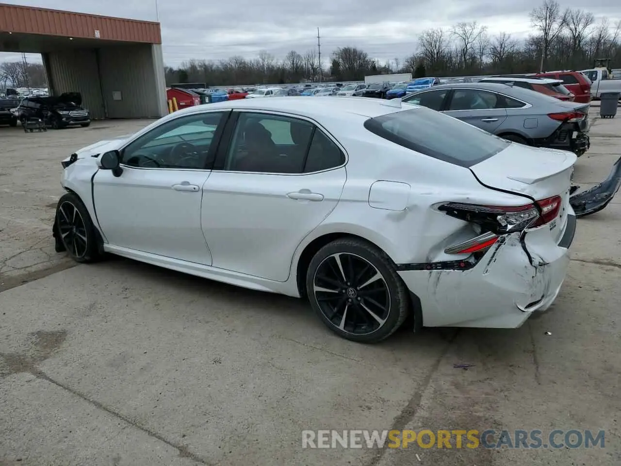 2 Photograph of a damaged car 4T1B61HK7KU783165 TOYOTA CAMRY 2019