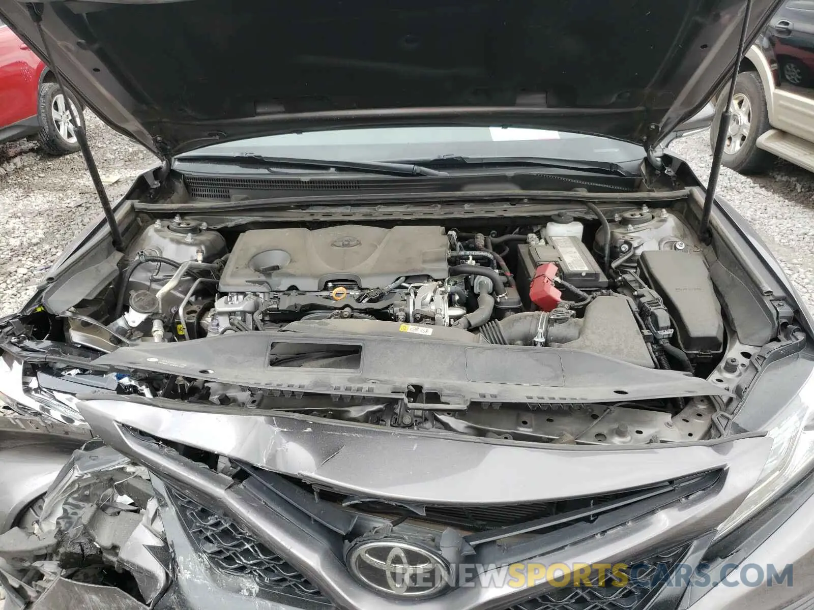 7 Photograph of a damaged car 4T1B61HK7KU848340 TOYOTA CAMRY 2019