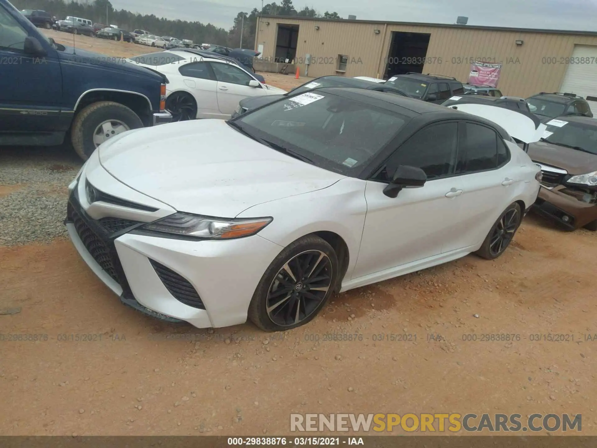 2 Photograph of a damaged car 4T1B61HK8KU298968 TOYOTA CAMRY 2019