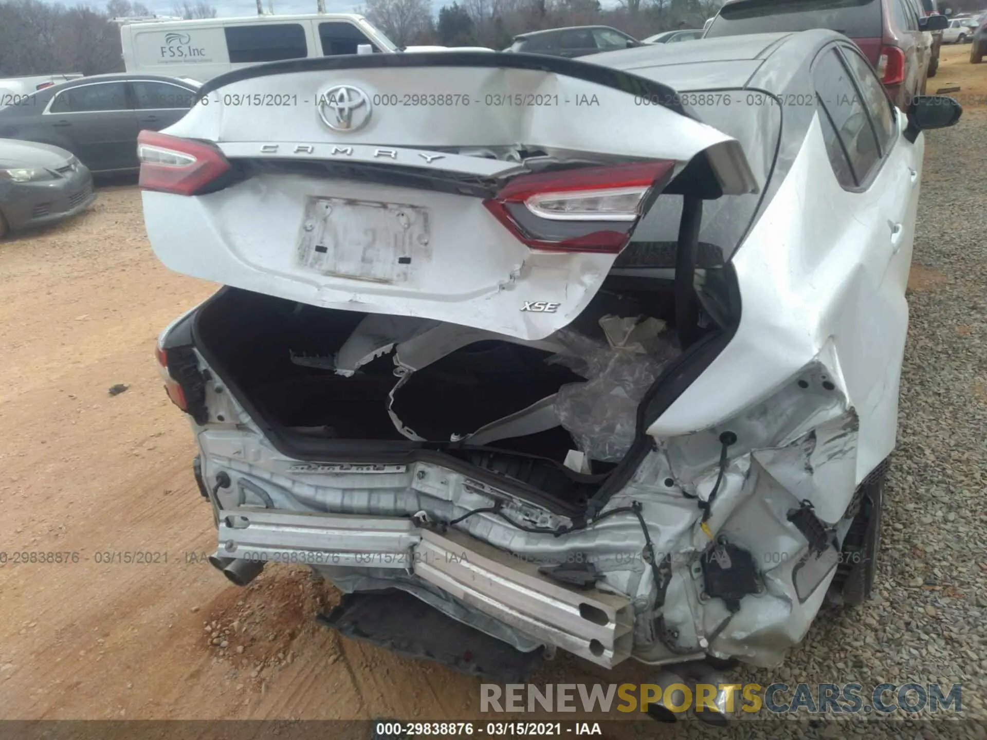 6 Photograph of a damaged car 4T1B61HK8KU298968 TOYOTA CAMRY 2019