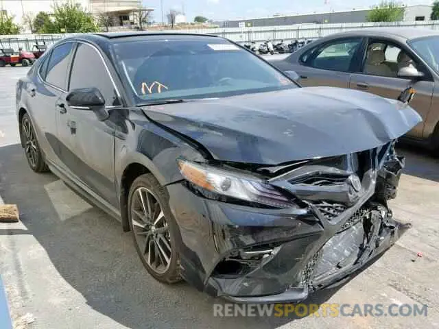 1 Photograph of a damaged car 4T1B61HK8KU839601 TOYOTA CAMRY 2019